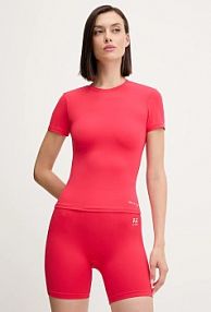 T-shirt P.E Nation  czerwony damski 243T257