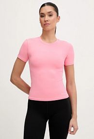 T-shirt P.E Nation  różowy damski 243T257