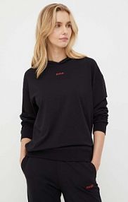 Bluza przez głowę HUGO  czarna 50490594