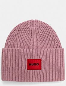Czapka zimowa HUGO  różowa damska 50502579