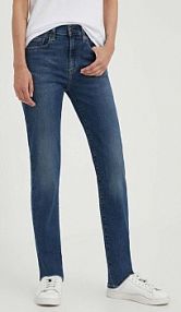 Jeansy Levi's  granatowe damskie 18883.0207