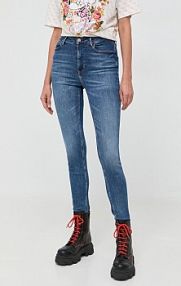 Jeansy Guess  granatowe damskie W2YA46.D4Q02