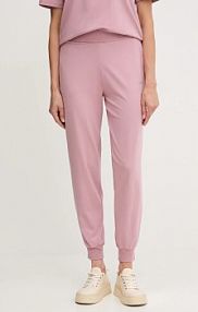 Spodnie dresowe HUGO  różowe damskie 50490578
