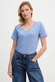 T-shirt Gant  niebieski damski 4200750