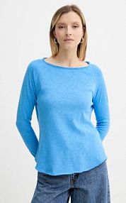 Longsleeve American vintage  niebieski damski SON31G