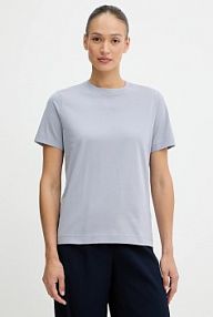 T-shirt Boss  niebieski damski 50457259