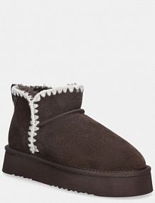 Śniegowce Answear.LAB  brązowe damskie AW.25.11