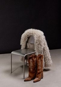 Kozaki Answear.LAB  brązowe damskie 24 FW 185