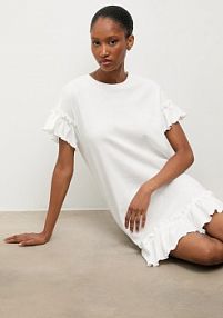 Piżama Answear.LAB  beżowa damska WA25-PJD015