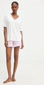 Piżama Answear.LAB  różowa damska WA25-PJD016