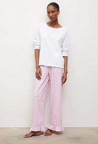 Piżama Answear.LAB  różowa damska WA25-PJD019