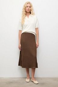 Spódnica Answear.LAB  brązowa ASF2466.flk
