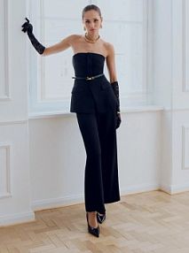 Kombinezon Answear.LAB  czarny 1YA2WSTL0273.