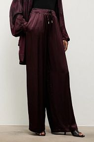Spodnie eleganckie Answear.LAB  bordowy damskie 45246.tok