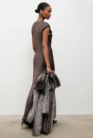 Sukienka Answear.LAB  brązowa AB578.iok