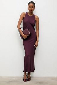 Sukienka Answear.LAB  bordowy 93727.iok