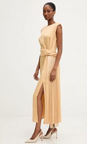 Sukienka Answear.LAB  żółta EL3304/1YA1WS