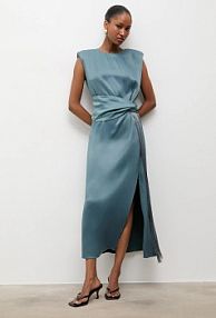 Sukienka Answear.LAB  niebieska EL3304/1YA1WS