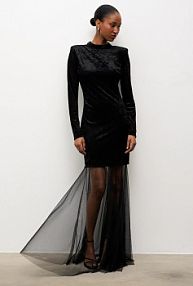 Sukienka Answear.LAB  czarna 58330.tok