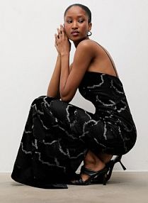 Sukienka Answear.LAB  czarna 5003.tok