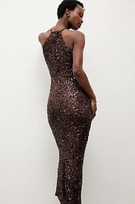 Sukienka Answear.LAB  brązowa 5002.tok