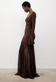 Sukienka Answear.LAB  brązowa 23451.fak