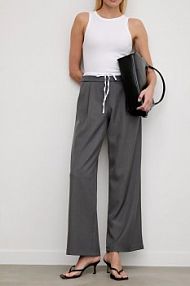 Spodnie dresowe Answear.LAB  szare damskie 55771.isr