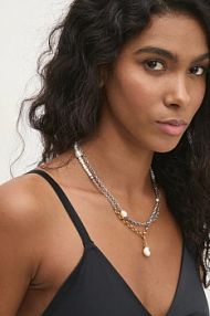 Naszyjnik Answear.LAB  srebrny WS25.AKD004