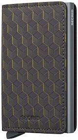 Portfel Secrid  szary damski SOp.Black.Tit