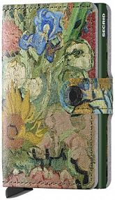 Portfel Secrid  multicolor damski MAr.Almond.Bl