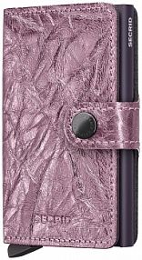 Portfel Secrid  różowy damski MCr.Gold