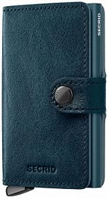 Portfel Secrid  turkusowy damski MBc.Basco