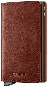Portfel Secrid  brązowy damski SBc.Basco