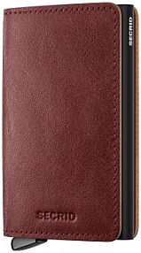 Portfel Secrid  brązowy damski SBc.Basco