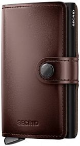 Portfel Secrid  brązowy damski MDu.Dusk