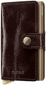 Portfel Secrid  bordowy damski MNa.Naplak