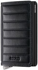 Portfel Secrid  czarny damski SEl.Emboss.Li