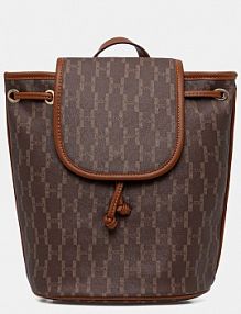 Plecak Silvian Heach  brązowy damski RCA25012ZA