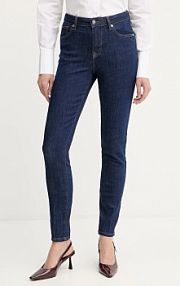 Jeansy Silvian Heach  granatowe damskie GPA25102JE