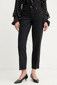 Jeansy Silvian Heach  czarne damskie GPA25021JE