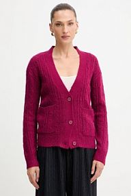 Kardigan Silvian Heach  różowy GPA25149CD