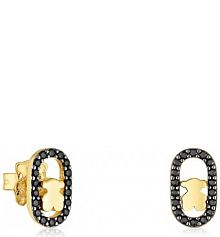 Kolczyki Tous  czarne 1004567100