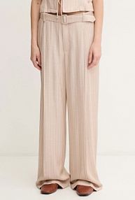 Spodnie eleganckie MOS MOSH  beżowe damskie 169600