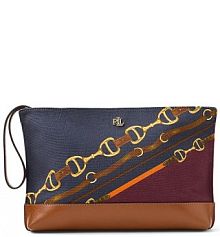 Saszetka na ramię Lauren Ralph Lauren  czarna damska 432P04512