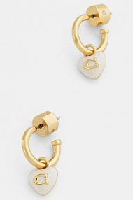 Kolczyki Coach  złote 37551688GLD10