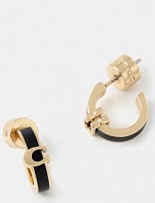 Kolczyki Coach  czarne 37560726GLD00