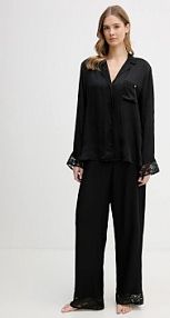 Piżama Boss  czarna damska 50557156