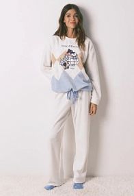 Piżama Women'secret  beżowa damska 3132229