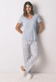 Piżama Women'secret  niebieska damska 3592471