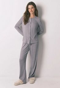 Piżama Women'secret  szara damska 3792065